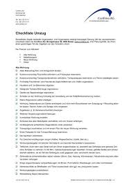 checkliste umzug