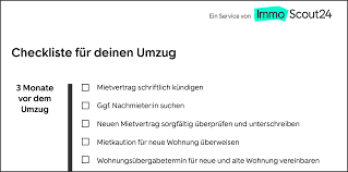 checkliste umzug adressänderung