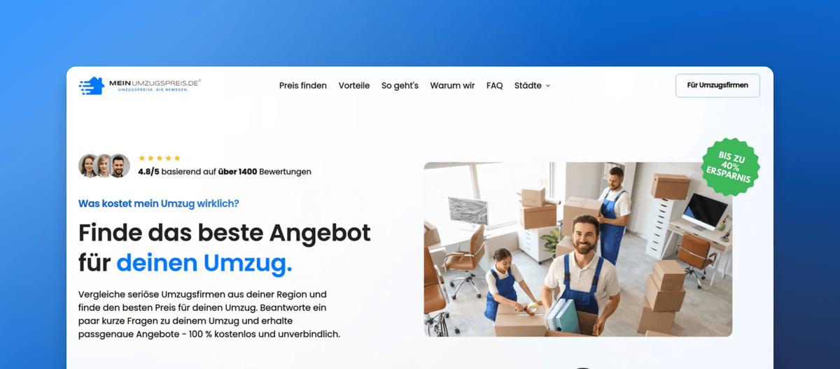 preise für umzugsfirmen